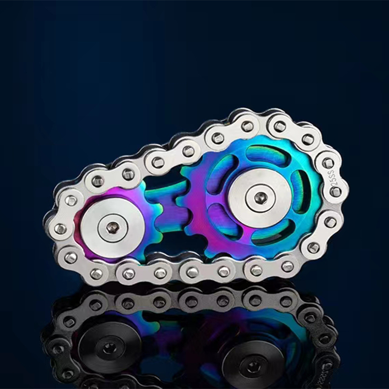 Fidget Spinner Bearing - Metalen Hand Spinner Chain Gear Metalen