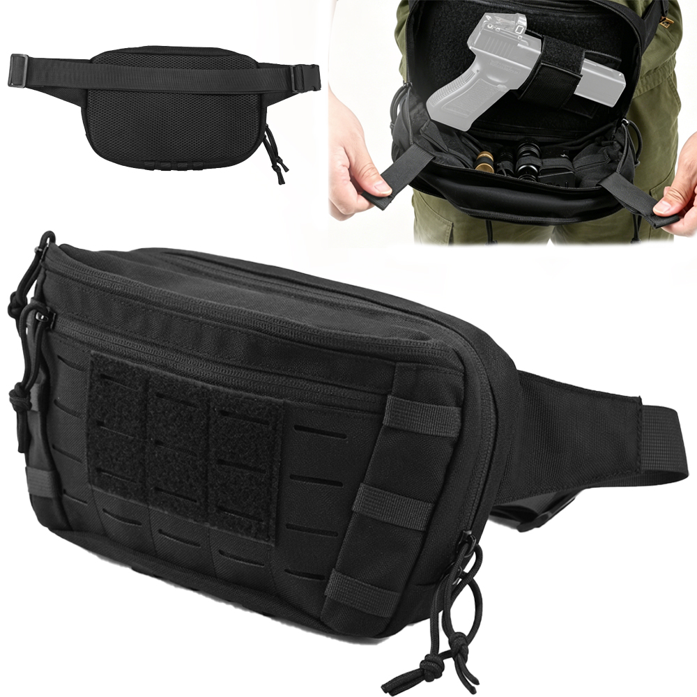 Edc Concealed Carry Fanny Pack - Tactische Pistool Heuptas CCW Fanny Pack