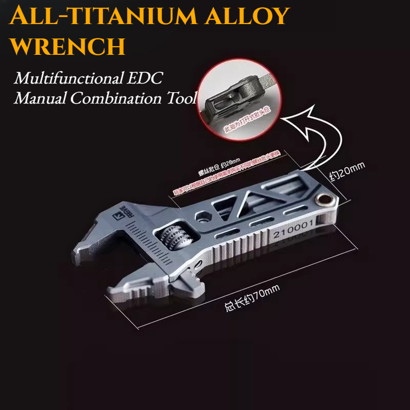 Edc Carry All - TC4 Sleutel en tang van volledig