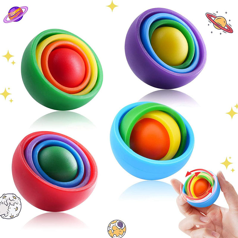 Fidget Spinner Bearing - 3D Rotatie Bal Fidget Gyro Zintuiglijke