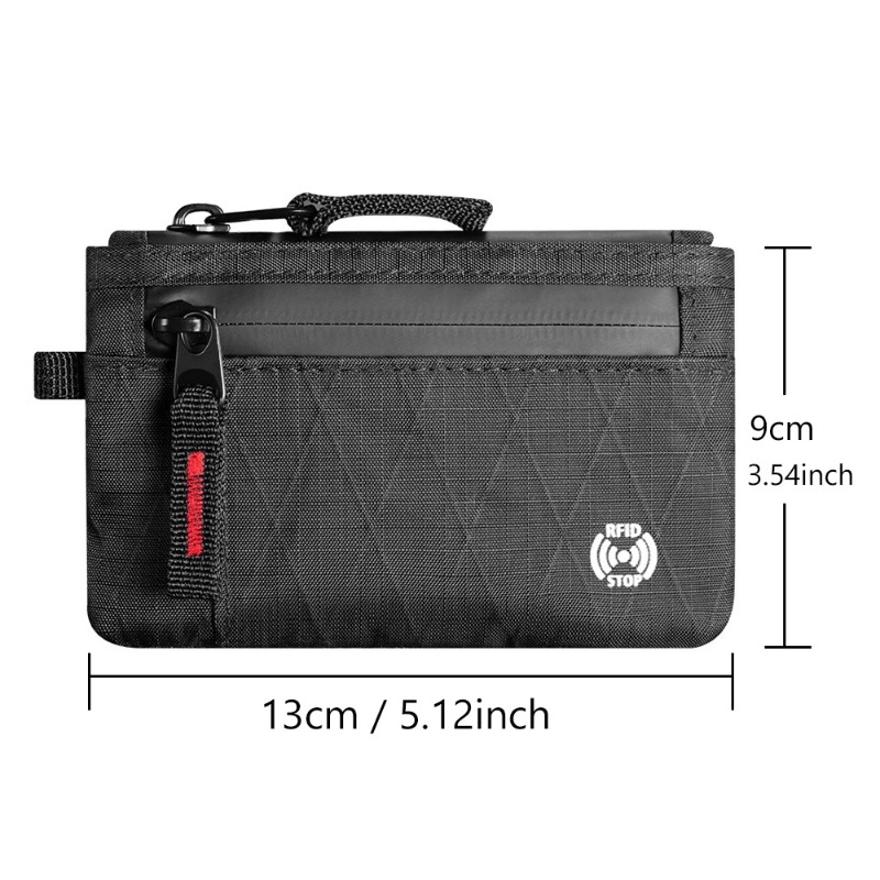 Edc Carry Accessories - Ultradunne RFID anti-diefstal EDC-portemonnee, portemonnee met