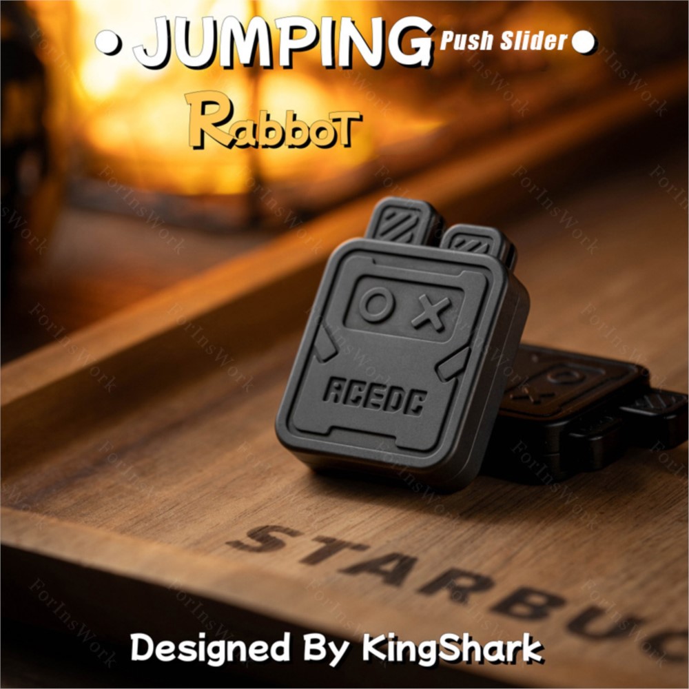 Fidget Spinner Bearing - ACEdc Rabbot Leuke Push Slider Fidget