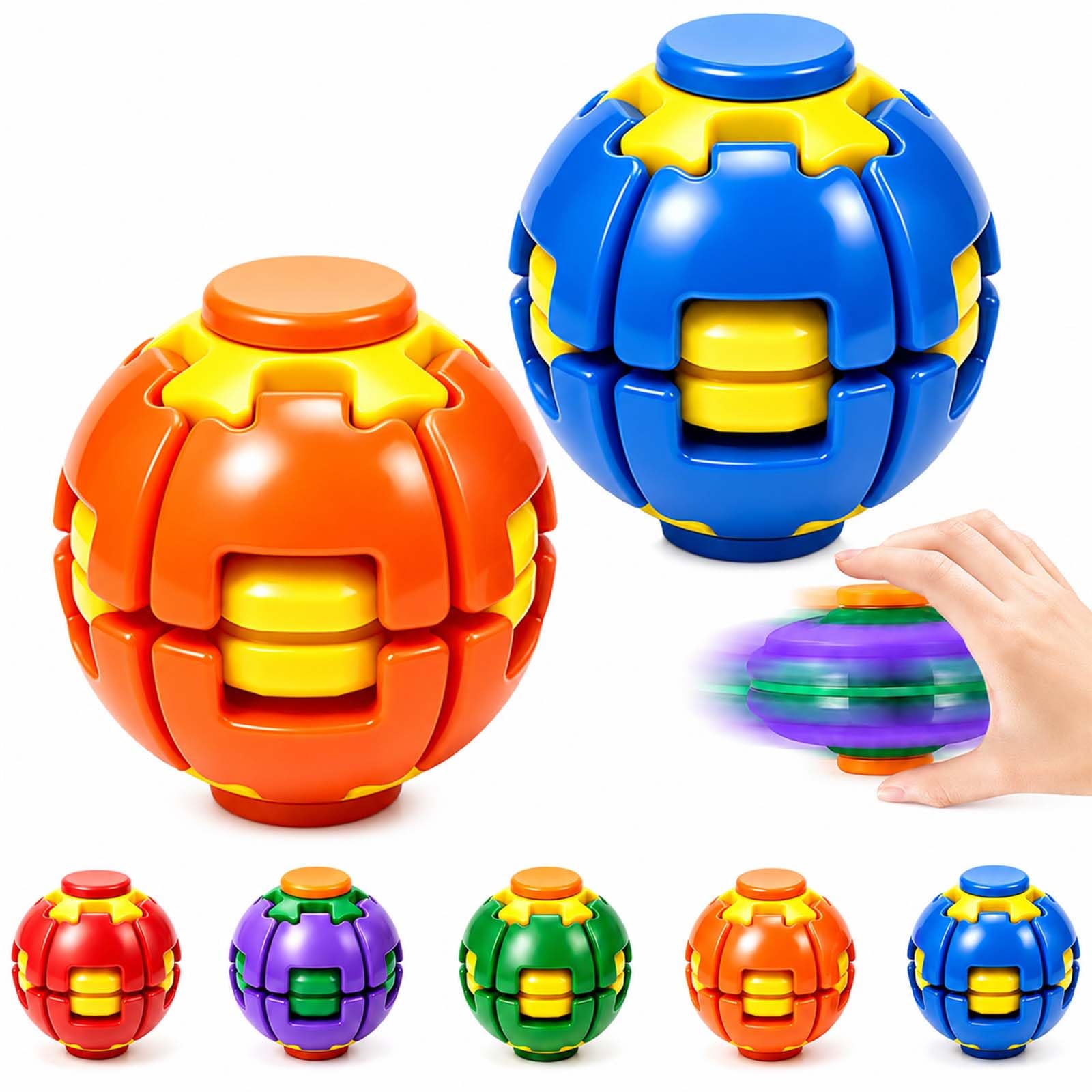 Fidget Spinner Bearing - Fidget Spinner Magische Bal Kubus Speelgoed