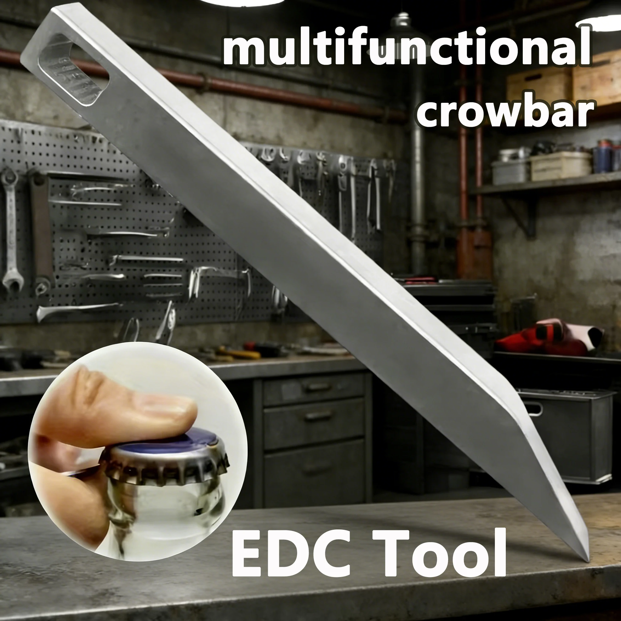 Edc Every Day Carry おもちゃ - Zware sleutelhanger-krik EDC-krik voor dagelijks gebruik,