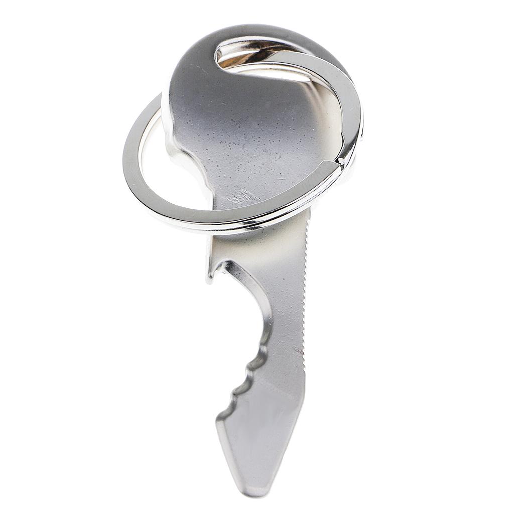 Bottle Opener Keyring - Metalen sleutelhanger Punk Skull sleutelhanger flesopener