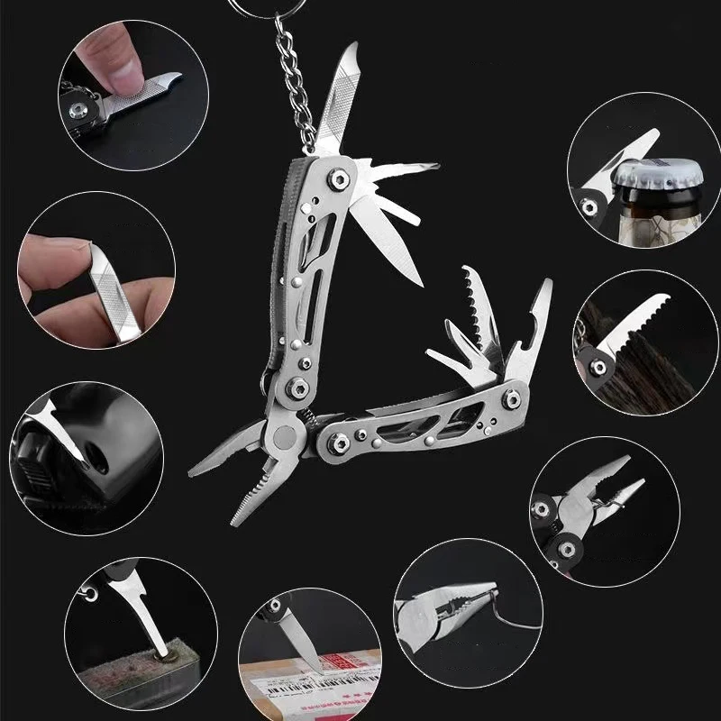 MuqiNush 12-in-1 mini sleutelh - Edc Carry Pliers recensie en prijs