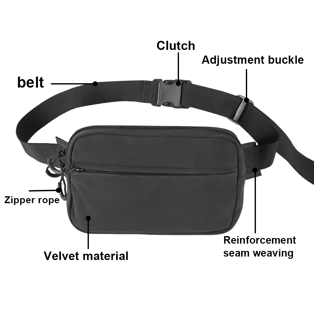 Tactische Crossbody Tas Pistoo - Edc Concealed Carry Fanny Pack recensie en prijs