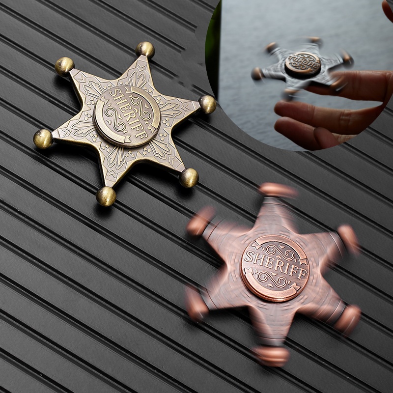 Zeshoekige Ster Metalen Vinger - Fidget Spinner Bearing recensie en prijs