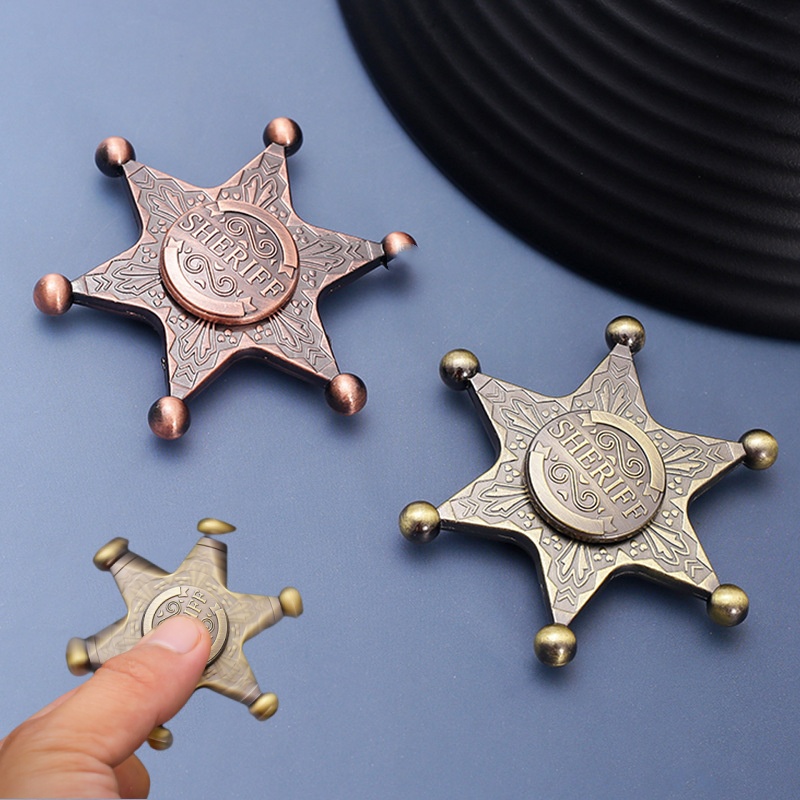 Zeshoekige Ster Metalen Vinger - Fidget Spinner Bearing recensie en prijs
