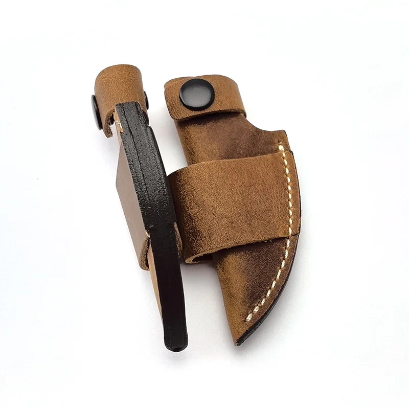 Duurzame leren messenkoker met - Edc Carry Accessories recensie en prijs