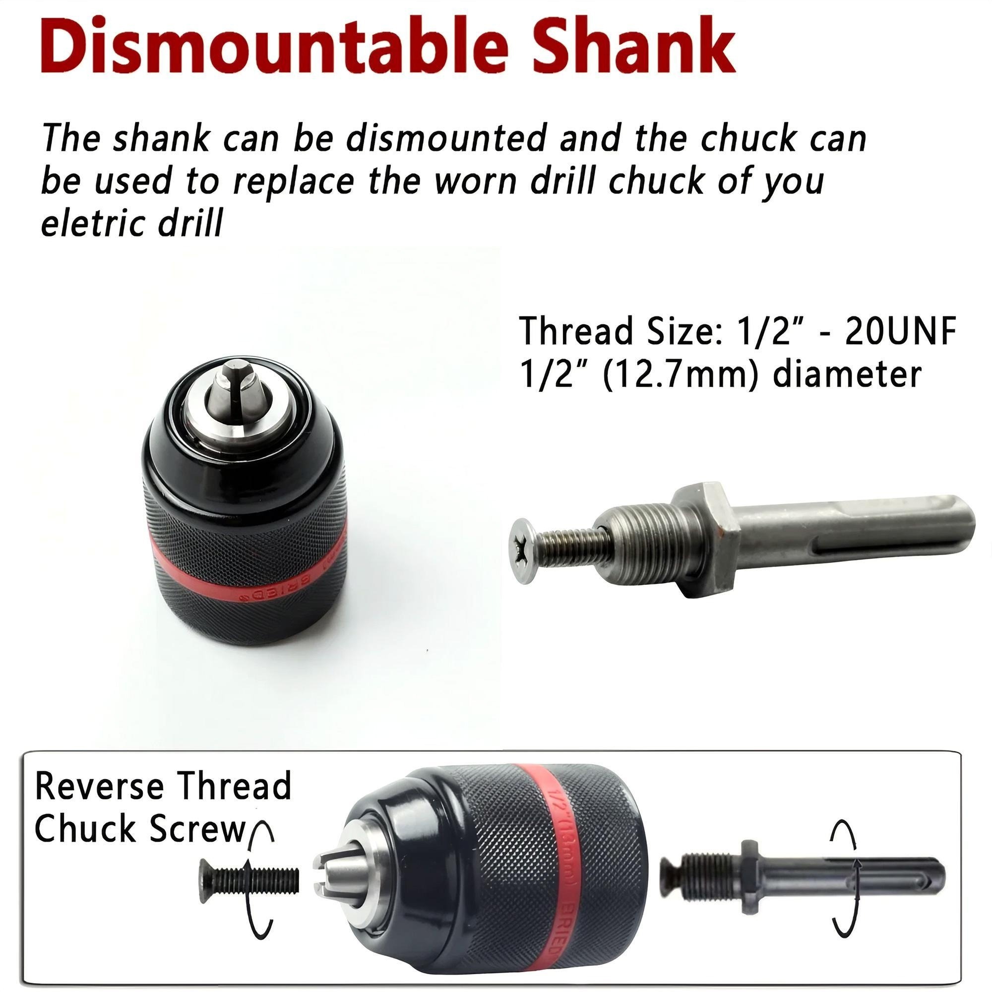4 Stuks 2-13 Mm Keyless Metale - Micro Screwdriver Kit recensie en prijs