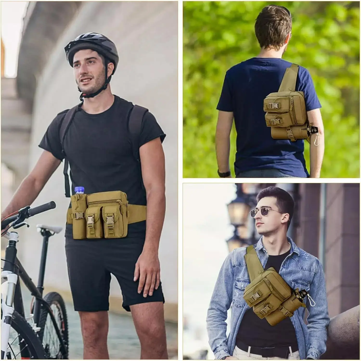 Tactisch heuptasje voor mannen - Edc Concealed Carry Fanny Pack recensie en prijs