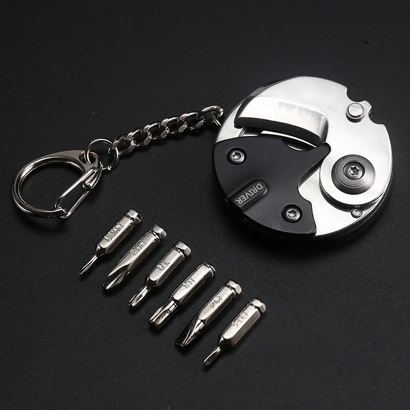 Multifunctionele muntmes sleut - Edc Concealed Carry Knife recensie en prijs