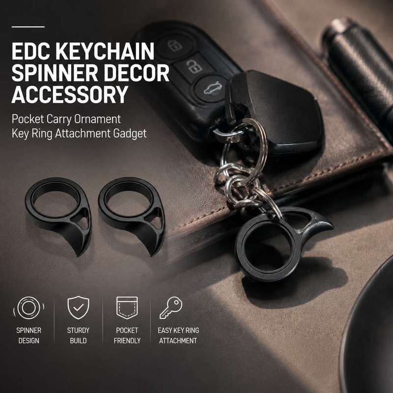 EDC sleutelhanger spinner deco - Edc Carry Accessories recensie en prijs