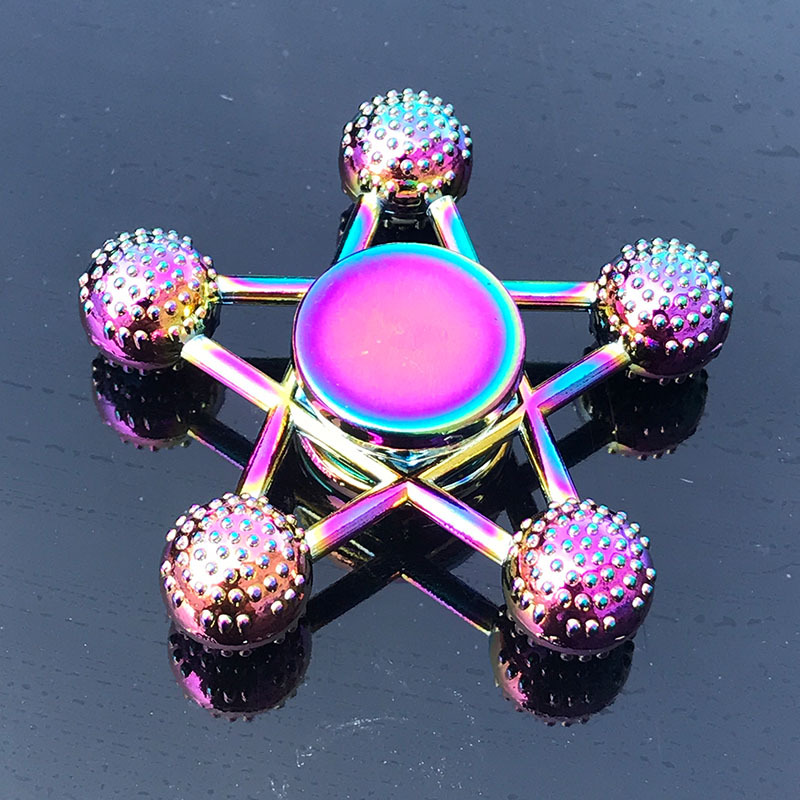 Regenboog Fidget Metalen Spinn - Fidget Spinner Bearing recensie en prijs