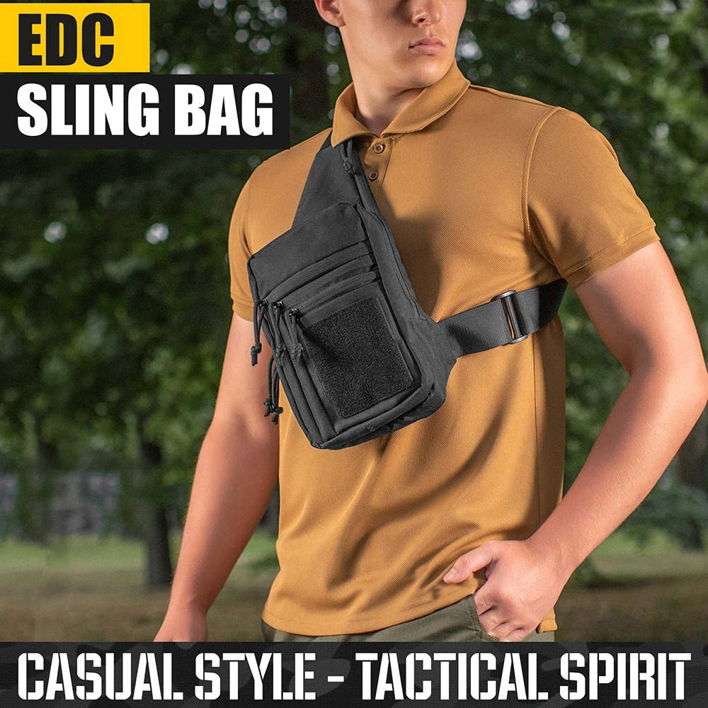 Hunting Crossbody Sling Bag |  - Edc Carry All recensie en prijs