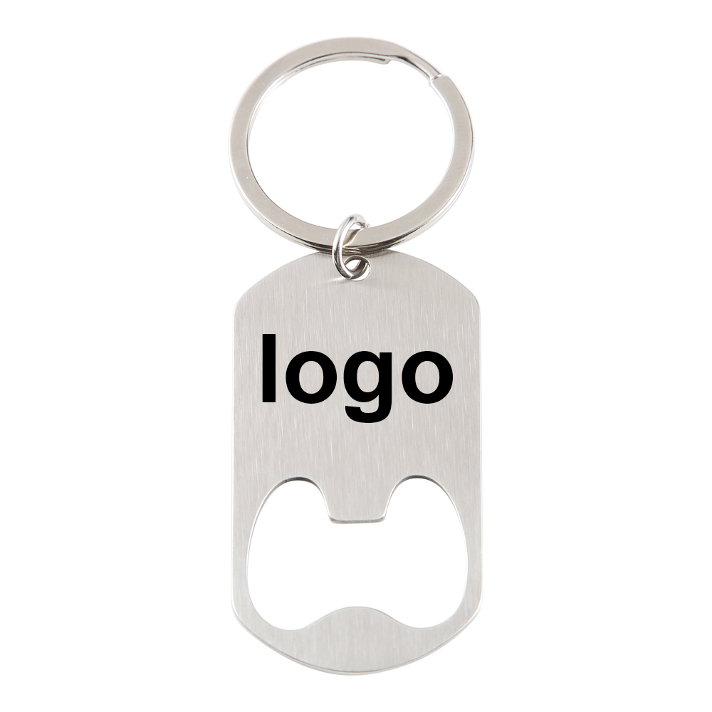 Aangepaste bedrijfslogo roestv - Bottle Opener Keyring recensie en prijs
