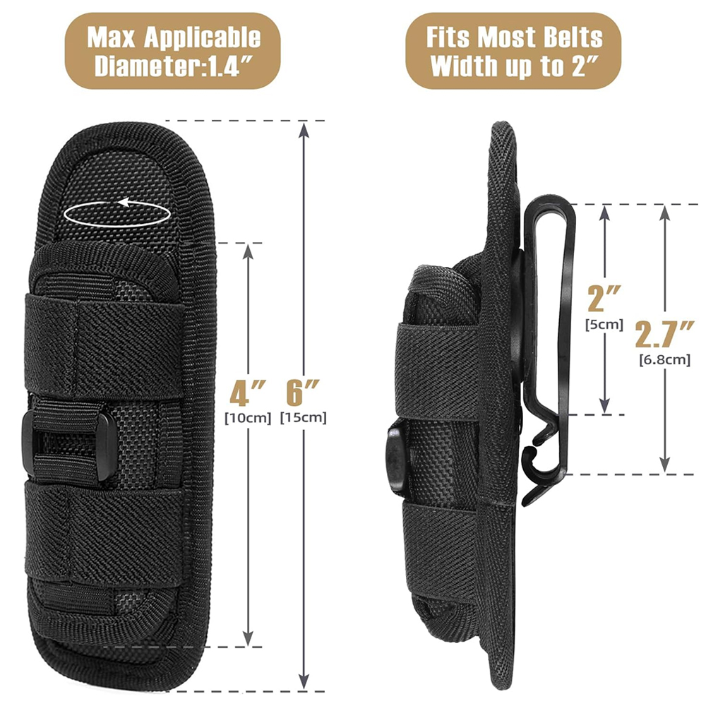 Tactische Zaklamp Pouch Holste - Edc Carry Accessories recensie en prijs