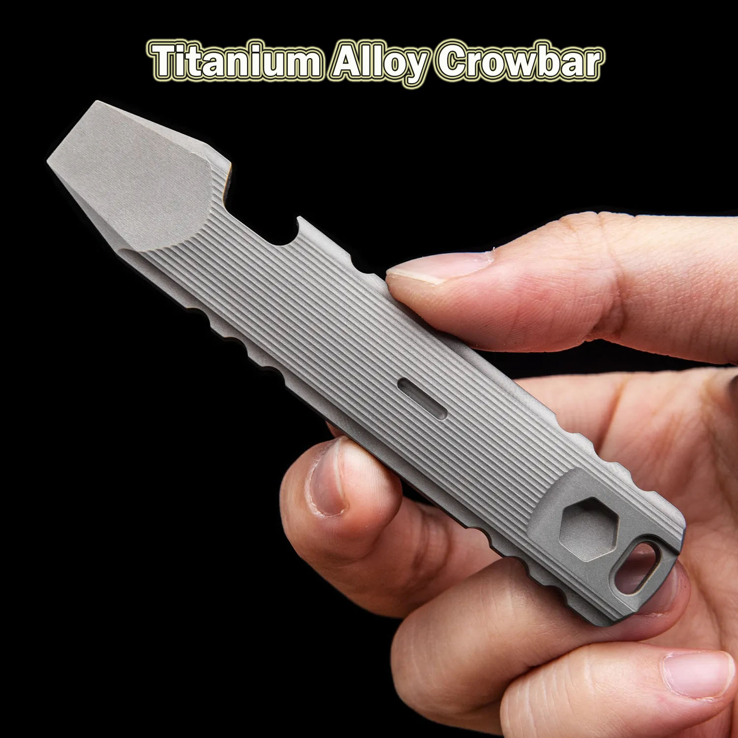 9.4 CM Titanium Legering Koevo - Titanium Pry Bar recensie en prijs