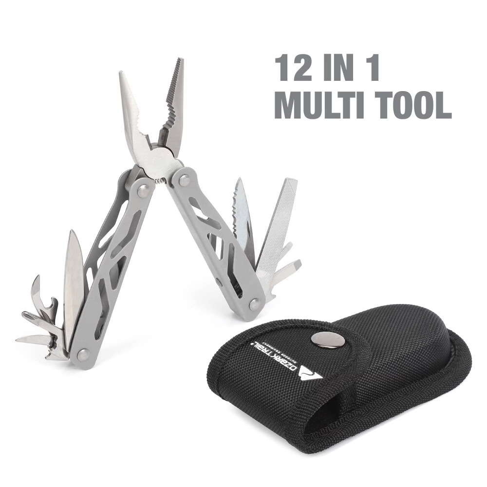 12-in-1 multitool voor kampere - Edc Carry Pliers recensie en prijs