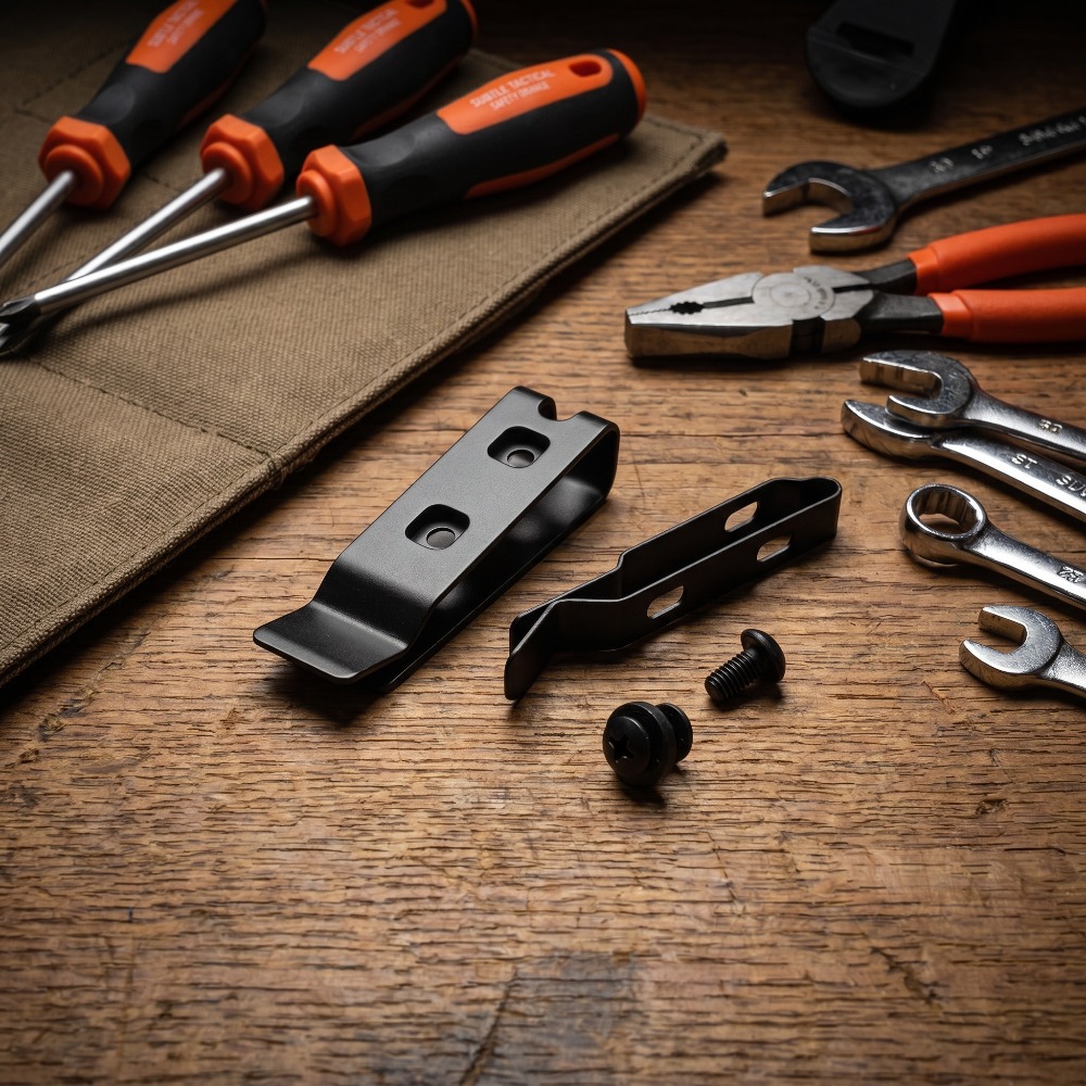 Metalen zakclip, achterclip, v - Edc Carry Accessories recensie en prijs