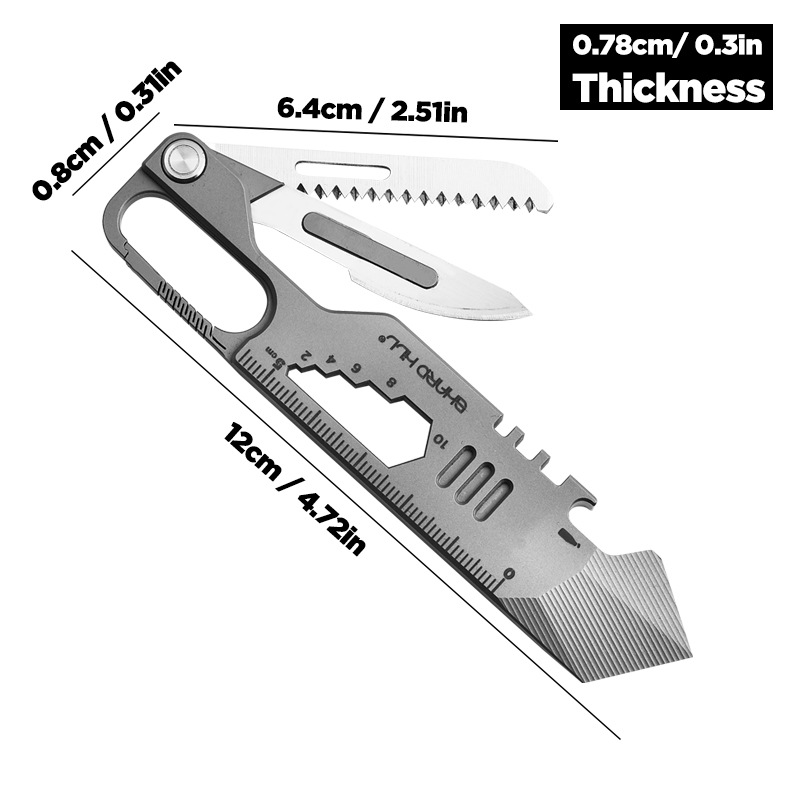 Outdoor Draagbare EDC Multifun - Titanium Pry Bar recensie en prijs