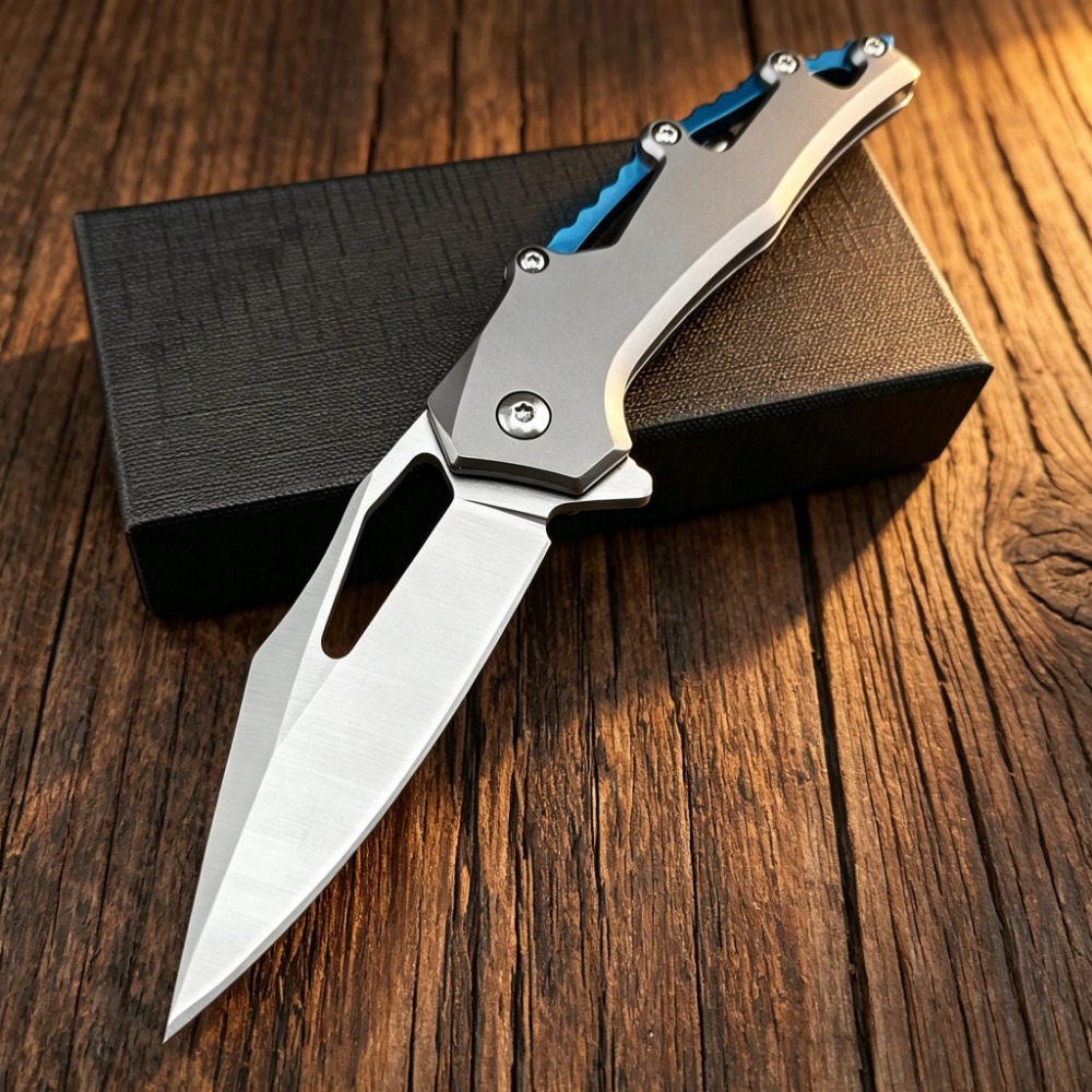Compact EDC-zakmes met D2-stal - Edc Every Day Carry おもちゃ recensie en prijs