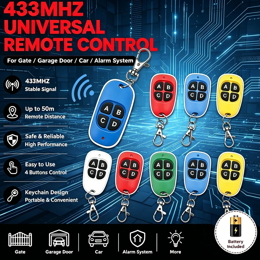 10PCS Draadloze RF 433mhz Afst - Bottle Opener Keyring recensie en prijs