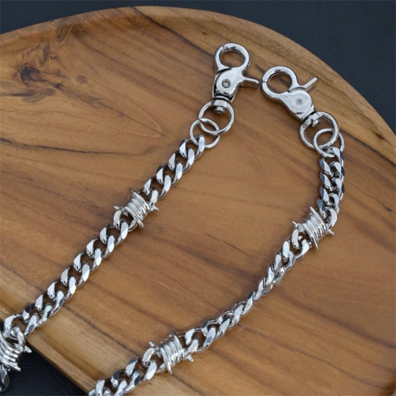 Biker portemonnee ketting voor - Wallet Slim Titanium recensie en prijs
