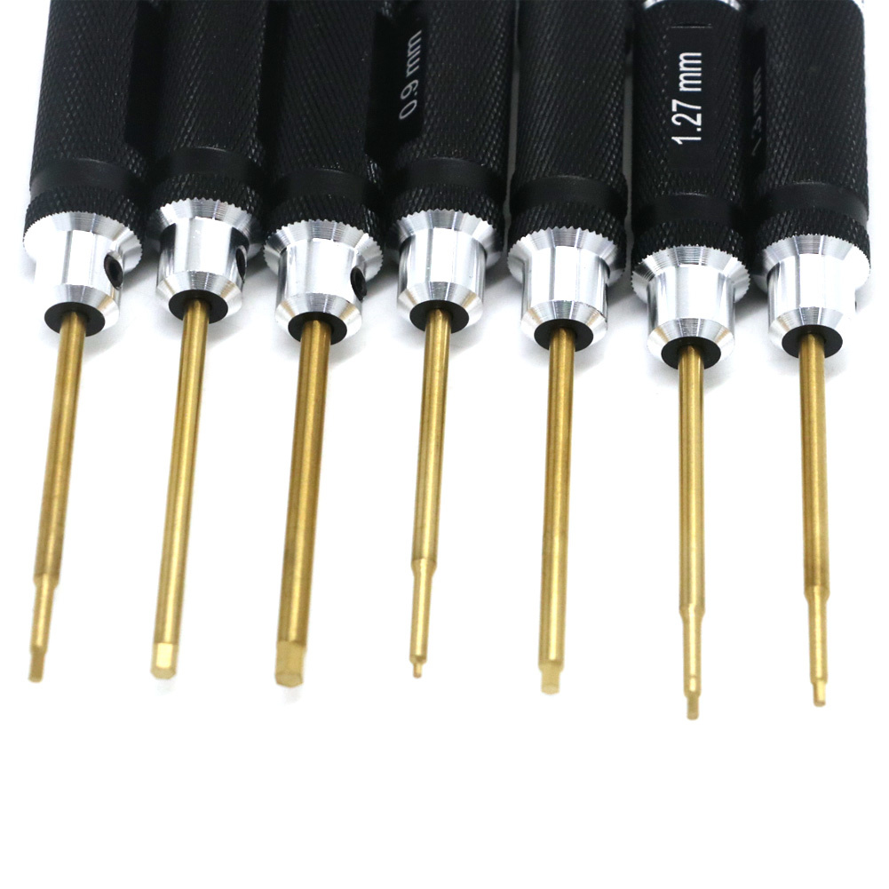 7 Stuks Titanium Plating Mini  - Micro Screwdriver Kit recensie en prijs