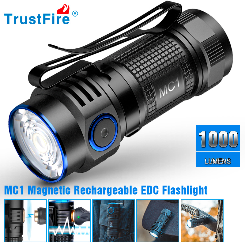 Trustfire MC1 USB oplaadbare z - Edc Every Day Carry おもちゃ recensie en prijs