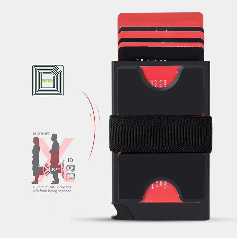 Slanke portemonnee voor heren  - Wallet Slim Titanium recensie en prijs